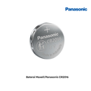 Baterai Maxell/Panasonic CR2016