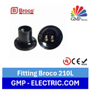 Fitting Lampu Broco 210L Plafon Black