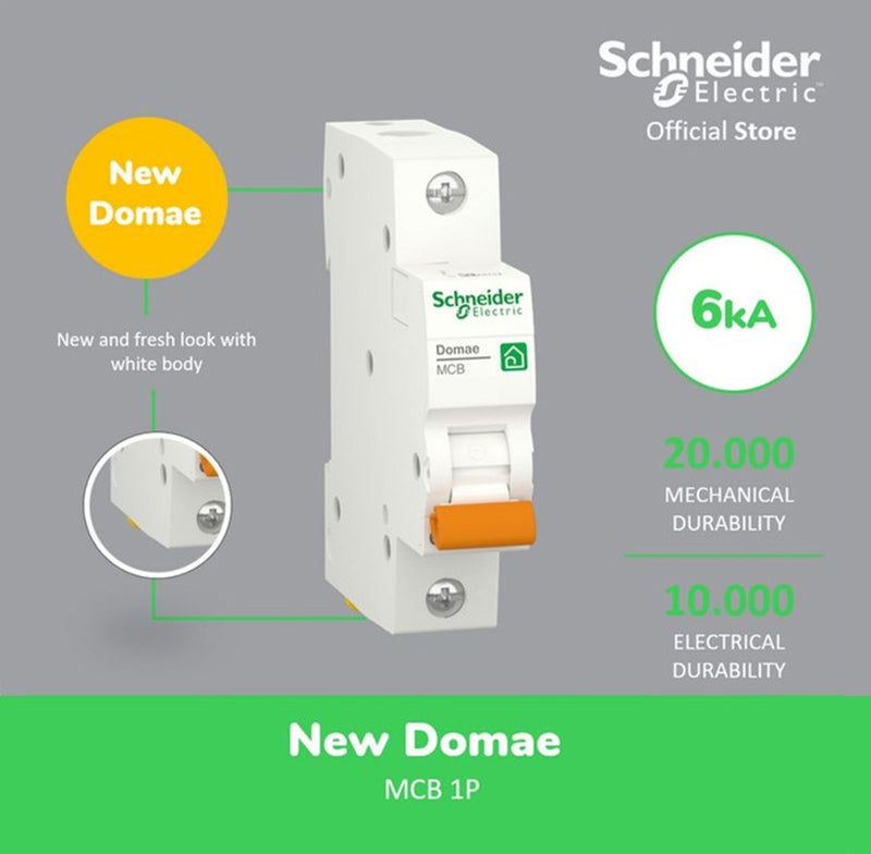 MCB Schneider Domae 1P 40A  DOMF01140