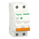 Schneider DOMF01202 / DOMF01204 / DOMF01206 / DOMF01210 / DOMF01216 / DOMF01220 / DOMF01225 / DOMF01232 / DOMF01240 / DOMF01263 – MCB Domae 2P C-Curve 6kA | 2–63A