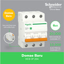 MCB Schneider Domae 3P 20A 6kA  DOMF01320