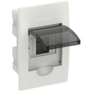 Schneider DOMH12104F / DOMH12108F / DOMH12112F – MCB Box Domae Flush Mount Pintu Transparan IP40 | 4–12 Modul