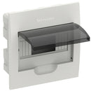 Schneider DOMH12104F / DOMH12108F / DOMH12112F – MCB Box Domae Flush Mount Pintu Transparan IP40 | 4–12 Modul