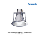 Down Light Panasonic NLP72411 5" Cool White/Silver Diamond dia. 150 mm