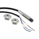 Proximity Switch Omron E2B-S08KN04-WP-C1, M08,Non,10-30VDC 3Wire Sensing 4 mm, NPN NO Prewired