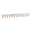 Schneider EZ9XPH112 / EZ9XPH212 / EZ9XPH312 – Busbar Sisir Easy9 12 Modul | 1P–3P 63A Horizontal, 230V AC