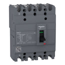 Schneider EasyPact EZC100N MCCB 4P dengan TMD (18 kA & 15 kA) | EZC100N4020 / EZC100N4025 / EZC100N4030 / EZC100N4040 / EZC100N4050 / EZC100N4060 / EZC100N4075 / EZC100N4080 / EZC100N4100