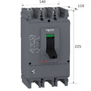 Schneider EasyPact EZC630N MCCB 3P dengan TMD (36 kA) | EZC630N3500N, EZC630N3630N