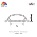 Floor Duct PVC Fort 50(W)x15(H) @1.7M FFD5015-2 Putih