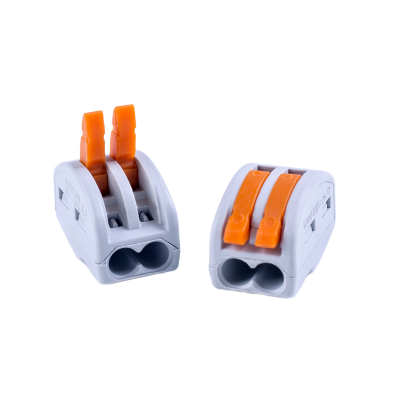 Compact Connector Releaseable Blox FJ-402 2P 24A F/ Stranded Wire