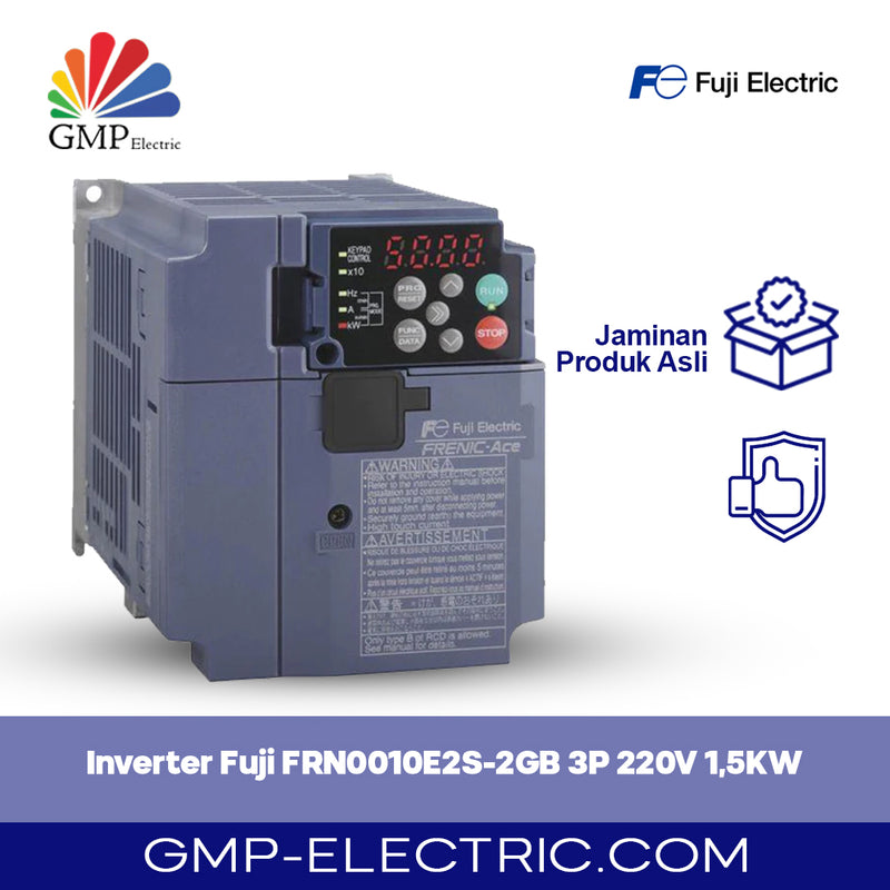 Inverter Fuji FRN0010E2S-2GB 3P 220V 1,5KW