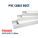 Decoration Duct PVC Fort 50x50 @2.9M FTD5050-3 Putih