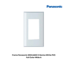 Frame Panasonic WEHJ6803 3 Device White PVC Full Color Wide A