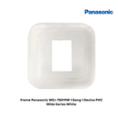 Frame Panasonic WEJ-78019W 1 Gang 1 Device PVC Wide Series White