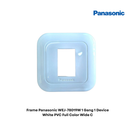 Frame Panasonic WEJ-78019W 1 Gang 1 Device White PVC Full Color Wide C