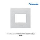 Frame Panasonic WESJ78029MWS 1G 2D Wide Style Silver