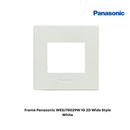 Frame Panasonic WESJ78029W 1G 2D Wide Style White