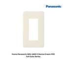 Frame Panasonic WNJ-6803 3 Device Cream PVC Full Color Series