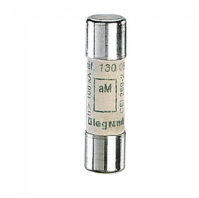 Fuse Keramik 10x38 mm Legrand 13001 1A aM