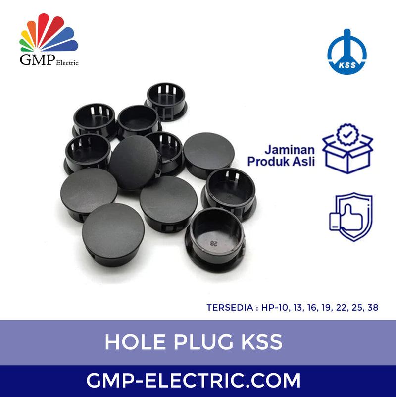 Hole Plug KSS HP-10 10 mm Black