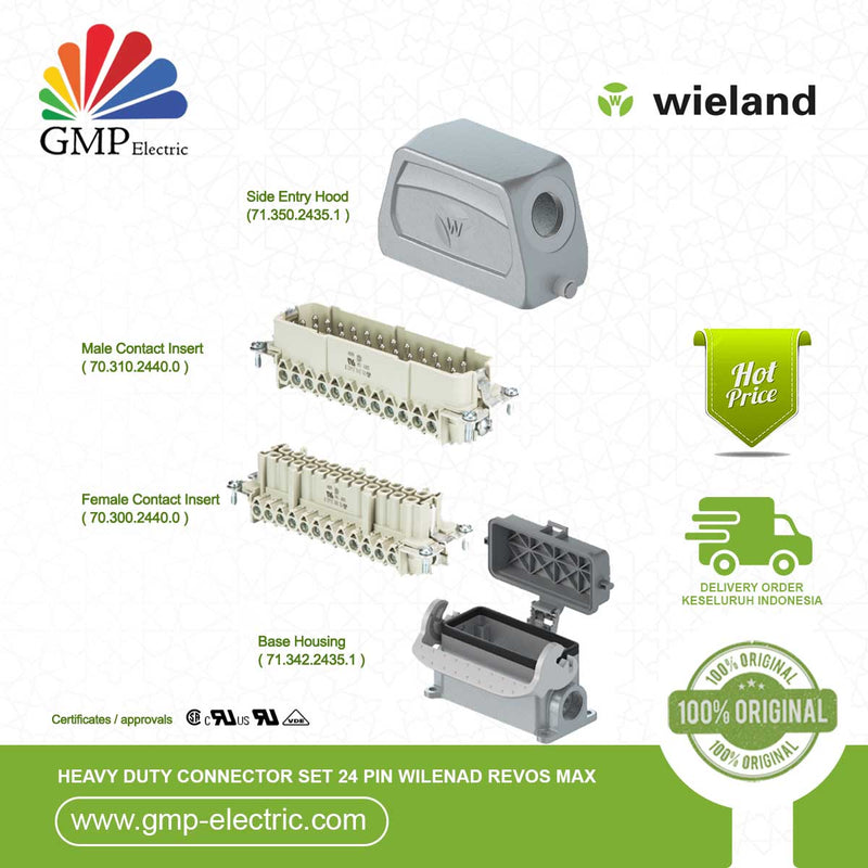 Heavy Duty Connector Set 24 Pin Wilenad Revos Max