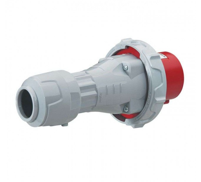 Industrial Plug Legrand 4x63A Red/Grey IP67 (555528) NEW