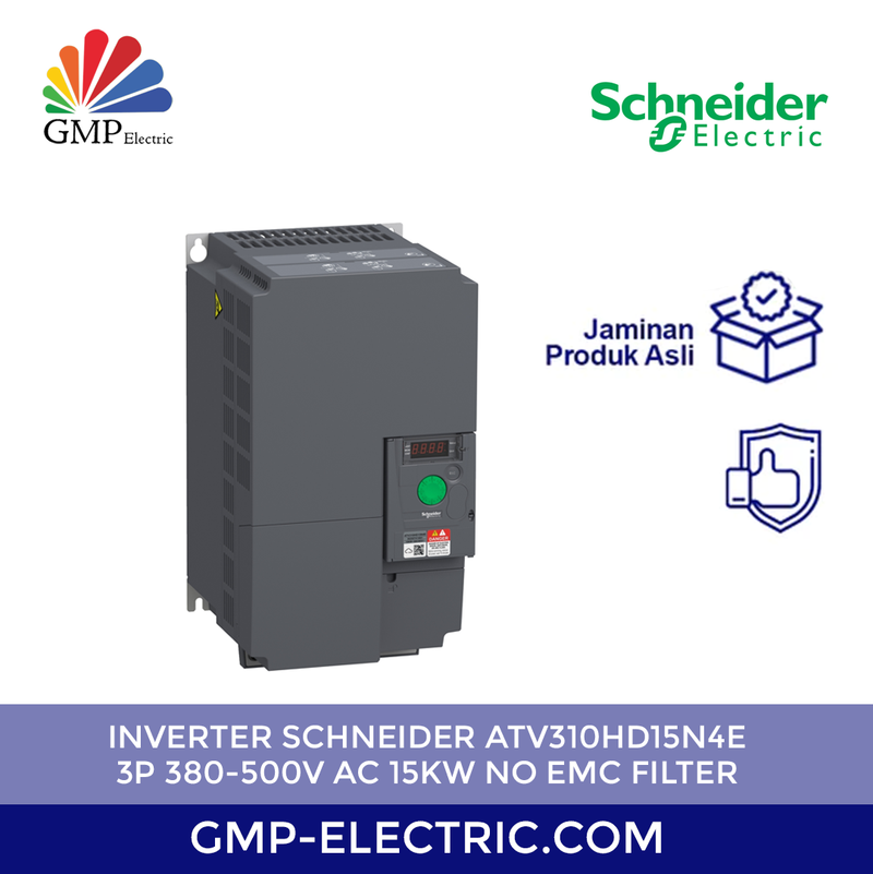 Inverter Schneider ATV310HD15N4E 3P 380-500V AC 15KW No EMC filter