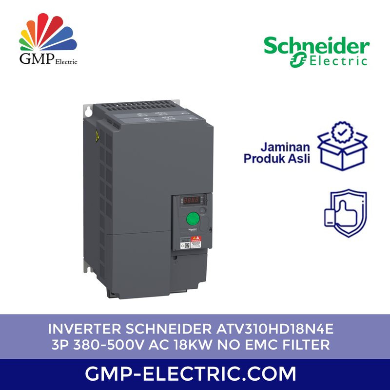 Inverter Schneider ATV310HD18N4E 3P 380-500V AC 18KW No EMC filter