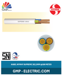 Kabel Serabut Multicore (Color) Supreme NYMHY 3x2,5 mm @100 mtr White 300/500V