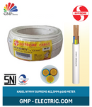 Kabel Serabut Multicore (Color) Supreme NYMHY 4x2,5 mm @100 mtr White 300/500V