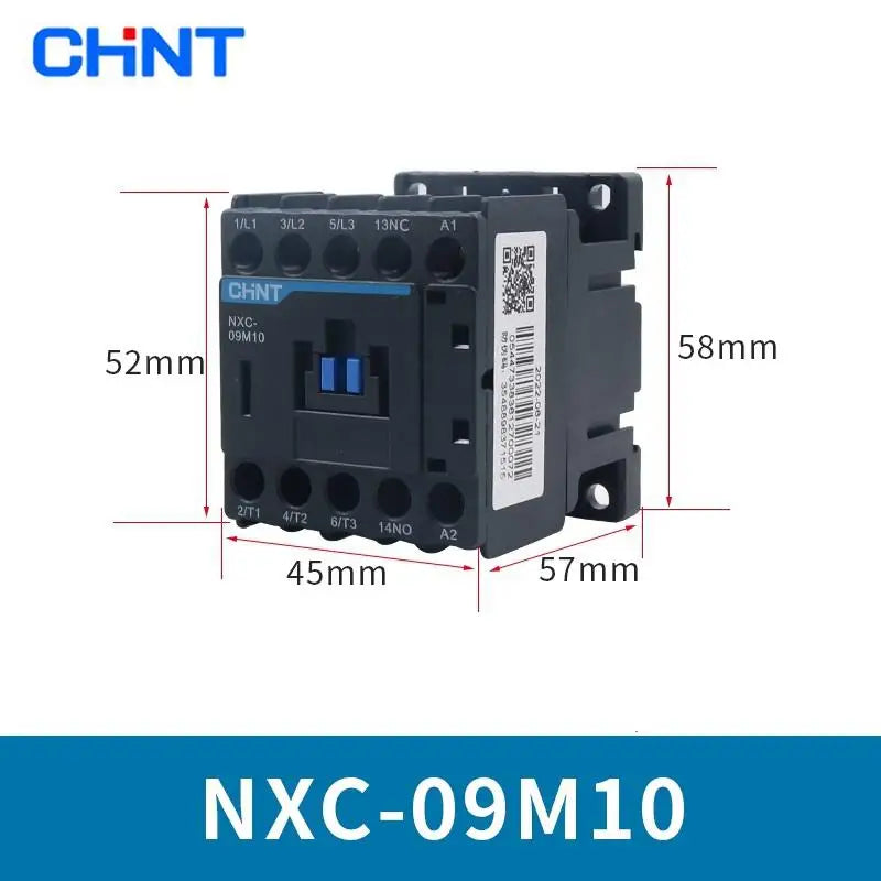 Kontaktor Chint NXC-06M 0901 9A 1 NC 220VAC 50/60Hz