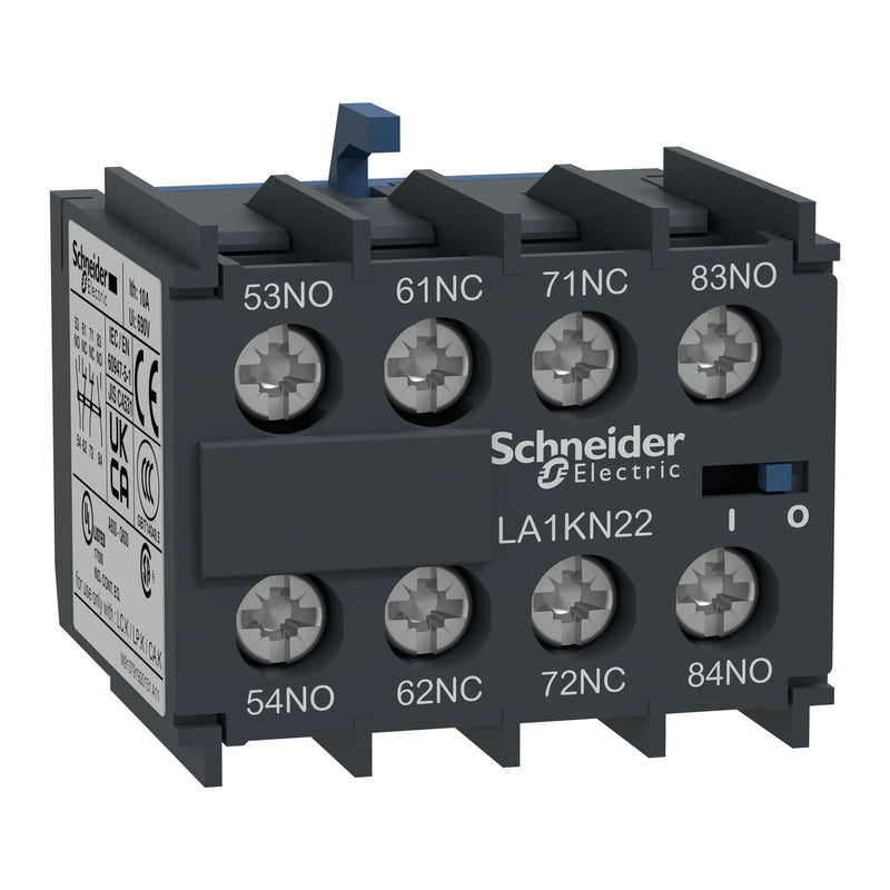 Auxiliary Contact Block Schneider Tesys K LA1KN F/ LC1K LA1KN20 / LA1KN02 / LA1KN11 / LA1KN40 / LA1KN31 / LA1KN22 / LA1KN13 / LA1KN04
