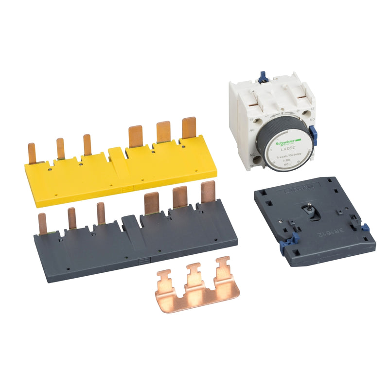 Kit Perakitan Star Delta Schneider LAD9SD3 – Untuk Kontaktor LC1D40A hingga D80A + Timer LADS2