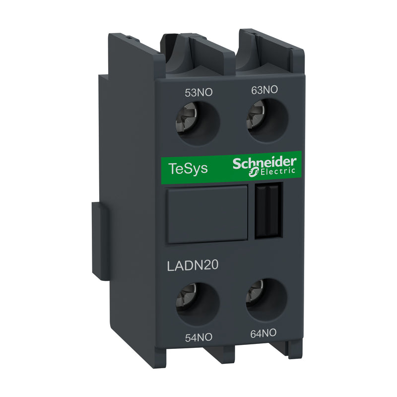 Auxiliary Contact Block Schneider Tesys Deca LADN Untuk LC1D - LADN11 / LADN20 / LADN02 / LADN22 / LADN13 / LADN31 / LADN40 / LADN04
