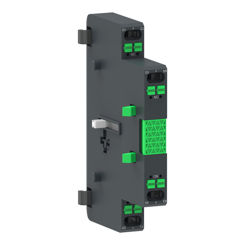 Schneider LAG8N203 / LAG8N203P – Blok Kontak Bantu 2NO untuk Kontaktor TeSys Giga LC1G Side Mount Terminal Push-in