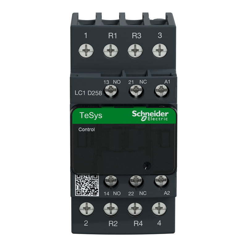 Kontaktor Schneider LC1D258 40A 2NO+2NC Auxilary 1NO+1NC LC1D258D7 / LC1D258M7 / LC1D258E7 / LC1D258F7 / LC1D258B7 / LC1D258FD / LC1D258BD