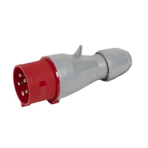 Industrial Plug Legrand 5x32A Red/White IP44 (555239) NEW
