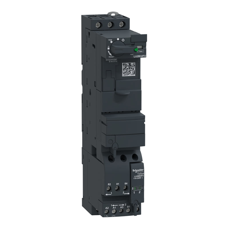 Schneider LUB12 / LUB32 / LU2B12BL / LU2B12FU / LU2B32BL / LU2B32FU – Power Base TeSys Ultra 12–32A | DOL & Reversing Motor Starter 1-Komponen