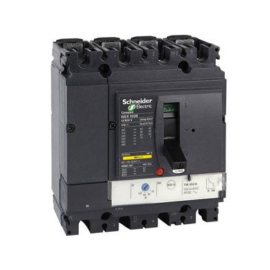 Breaker Schneider NSX100N 4P 100A (70.0-100A) 50kA LV429850