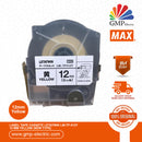 Label Tape Cassete Letatwin LM-TP-512Y 12 mm Yellow (NEW TYPE)