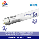 Lampu TL LED Philips Ecofit LEDtube T8 8W White AP I G (Tanpa Starter)