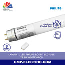 Lampu TL LED Philips Ecofit LEDtube T8 8W White APCG