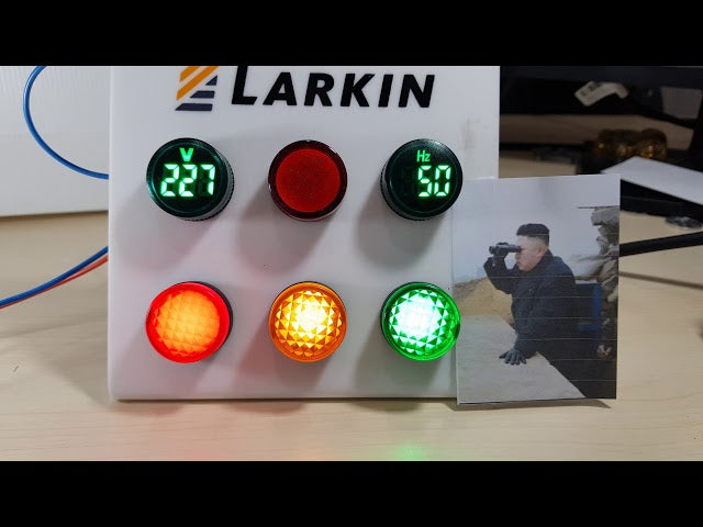 Larkin Led Pilot Lamp with Ammeter Chint LD16-22D Red