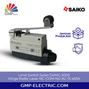 Limit Switch Saiko D4MC-2000 Hinge Roller Lever NC-COM-NO AC-15 Ie10A