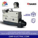 Limit Switch Saiko D4MC-2020 Short Hinge Roller Lever NC-COM-NO AC-15 Ie10A