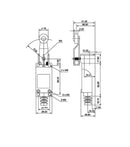 Limit Switch Saiko Adjustable Thermoplastic Roller Lever SZ-8108 5A 250V 1NO+1NC