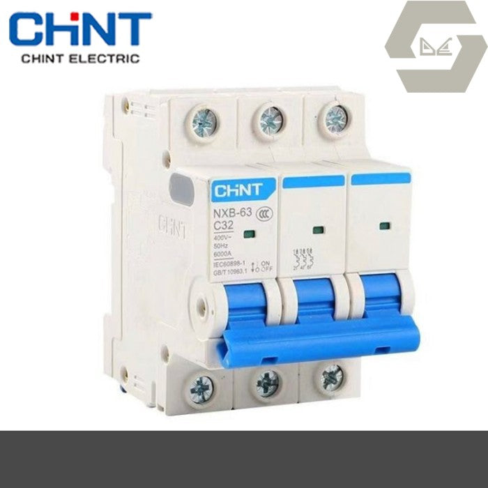MCB Chint 3P 20A 6 kA