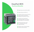 Schneider Air Circuit Breaker (ACB) Drawout Type MVS H (65kA) 4P 800A |1000A |1250A |1600A |2000A |2500A |3200A| 4000A| + Electronic Trip 2.0A