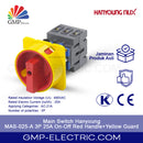 Main Switch Hanyoung MAS-025-A 3P 25A On-Off Red Handle+Yellow Guard
