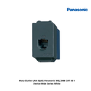 Mata Outlet LAN (RJ45) Panasonic WEJ 2488 CAT 5E 1 Device Wide Series White